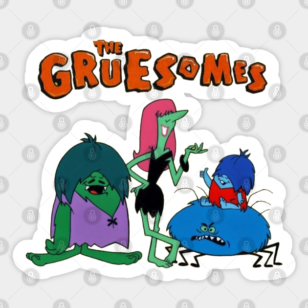 The Gruesomes Sticker by Pop Fan Shop